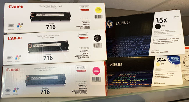 Les cartouches laser de marque