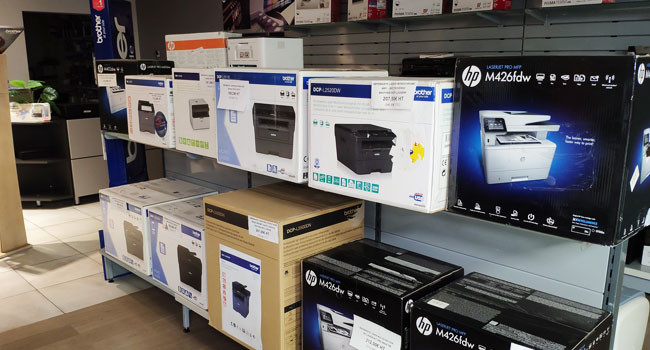 Vente d'imprimantes LASER et JET D'ENCRE